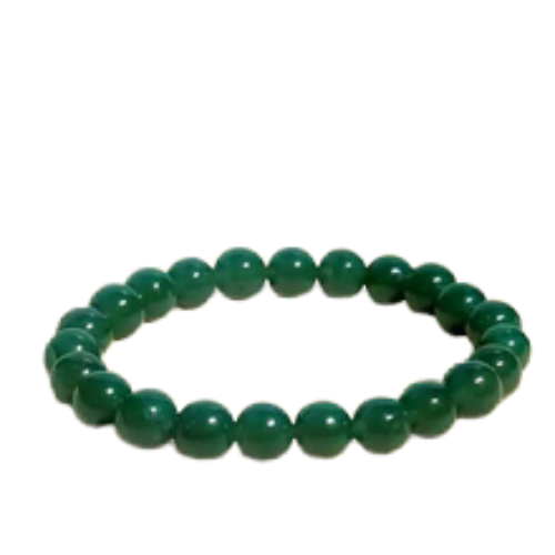 Natural Green Jade Bracelet – Unisex Healing Stone Jewelry for Balance, Harmony & Prosperity