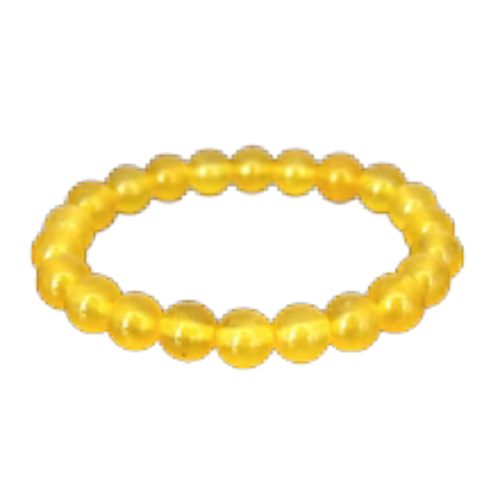 Yellow Jade Stone Bracelet – Healing Crystal for Joy & Positivity