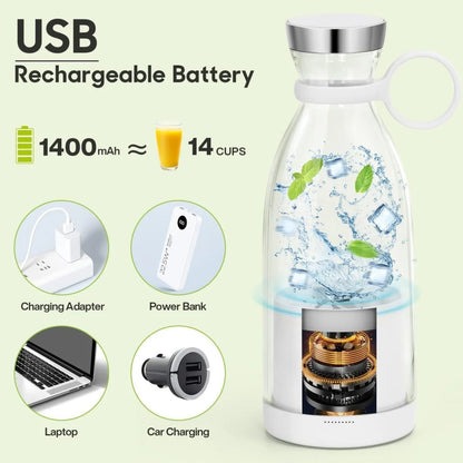 Premium Portable Fresh Juice Bottle – Leakproof & Stylish