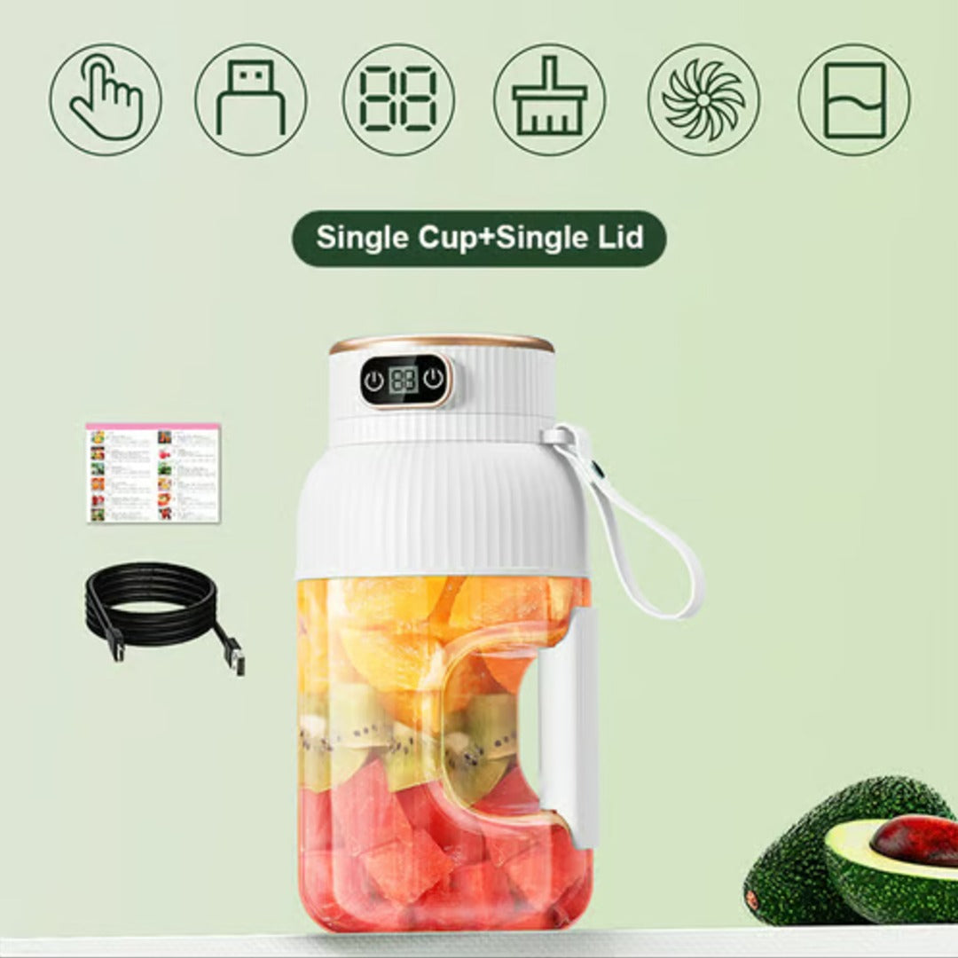 Multifunctional Portable Juicer Cup With Digital Display