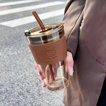 Veliora Tumbler with Leather Grip