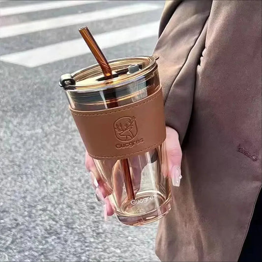 Veliora Tumbler with Leather Grip