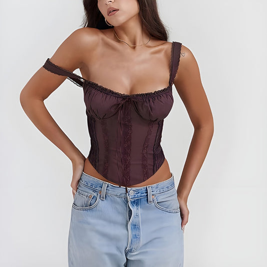 Vintage Lace Detail Corset