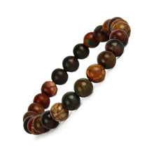 Multi Picasso Jasper Bracelet – Unisex Healing Crystal Jewelry for Elegance, Creativity & Grounding