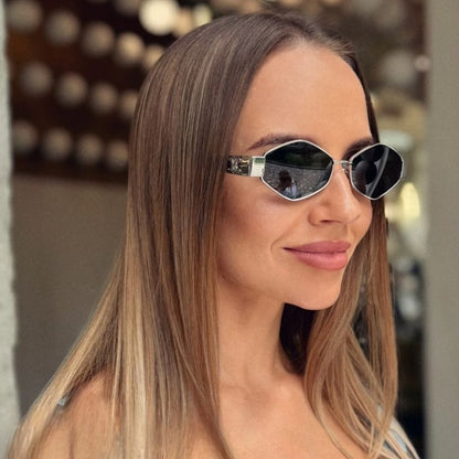Luxury Hexagon Sunglasses