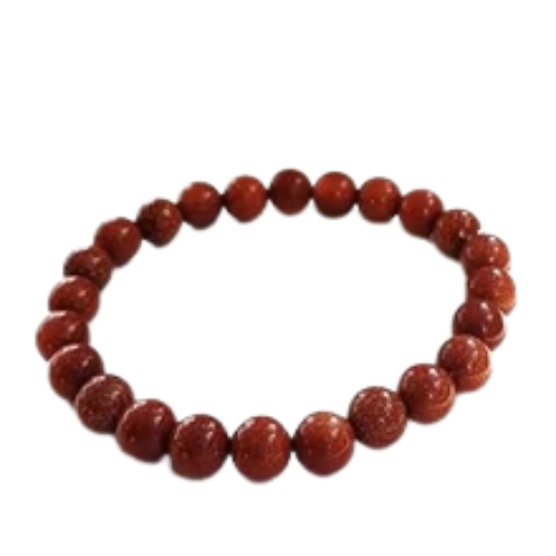 Red Sunstone Bracelet – Natural Healing Stone Bracelet for Vitality & Confidence