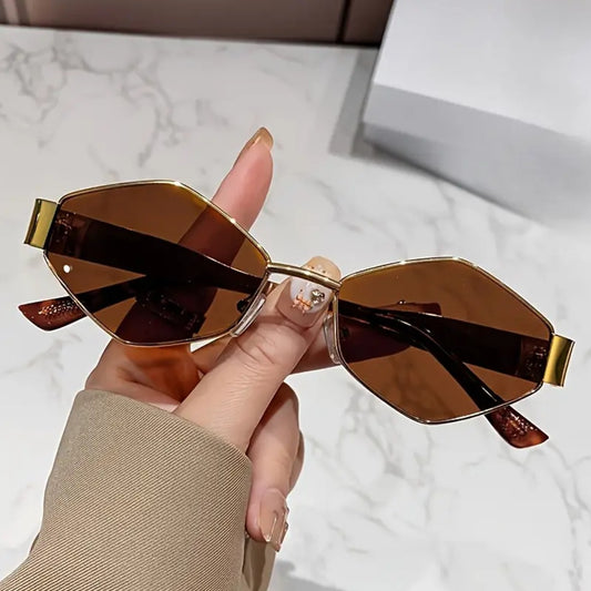 Luxury Hexagon Sunglasses