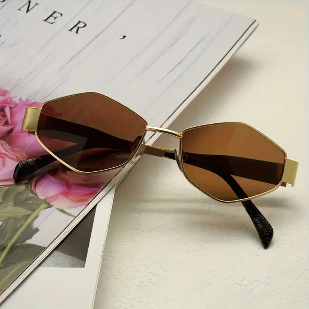 Luxury Hexagon Sunglasses