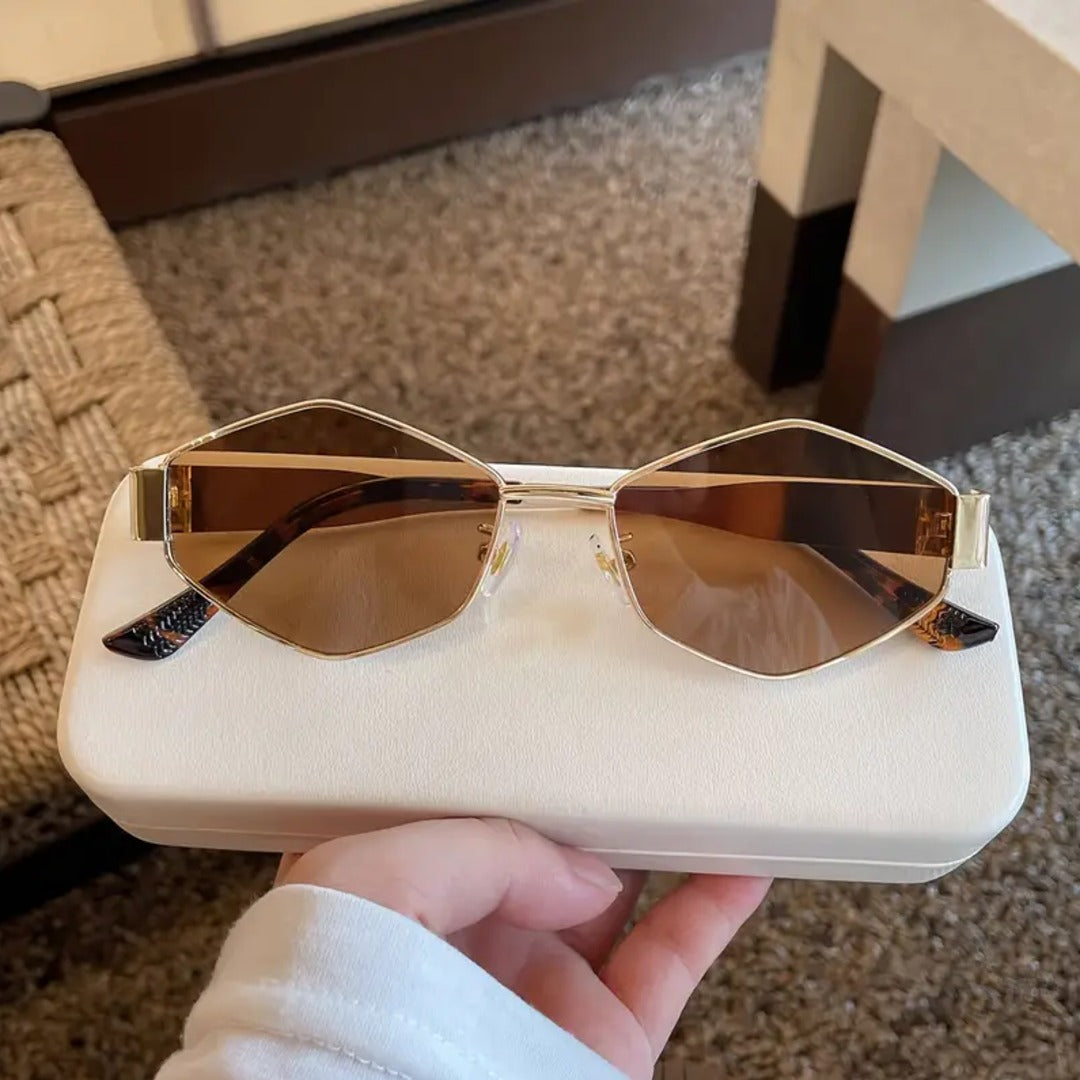 Luxury Hexagon Sunglasses