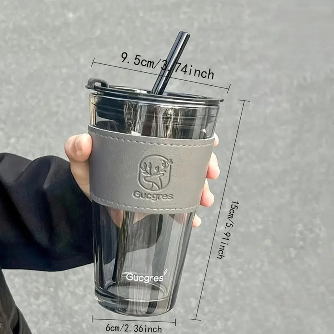 Veliora Tumbler with Leather Grip